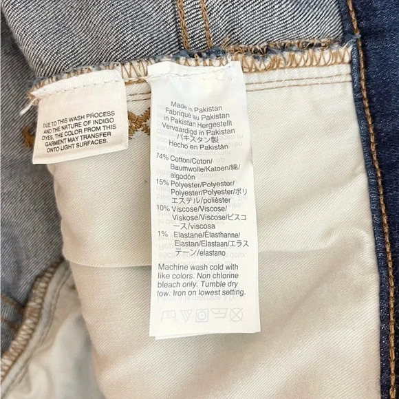 Madewell High Rise Skinny Jeans Plus Size 22 Stretch Magic Pockets Denim - Picture 9 of 10